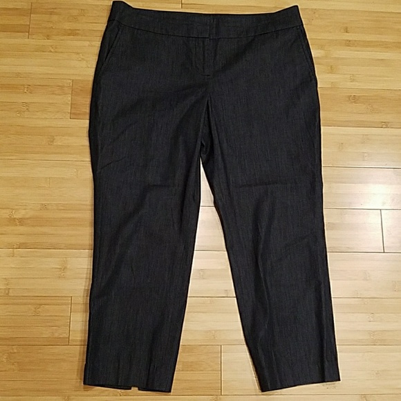 LOFT Pants - Loft Marisa Crop Pant in Dark Denim Color LOFT Pants - Loft Marisa Crop Pant in Dark Denim Color
